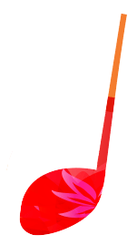 Creative musical note graphic representing the artistry and craftsmanship of Classic Pianos in Seattle.